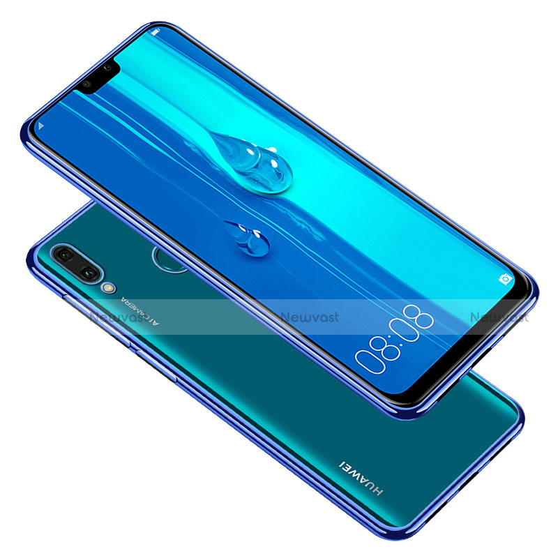 Ultra-thin Transparent TPU Soft Case Cover H02 for Huawei Y9 (2019)