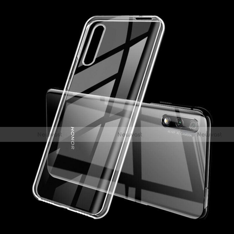 Ultra-thin Transparent TPU Soft Case Cover H02 for Huawei Y9 Prime (2019)