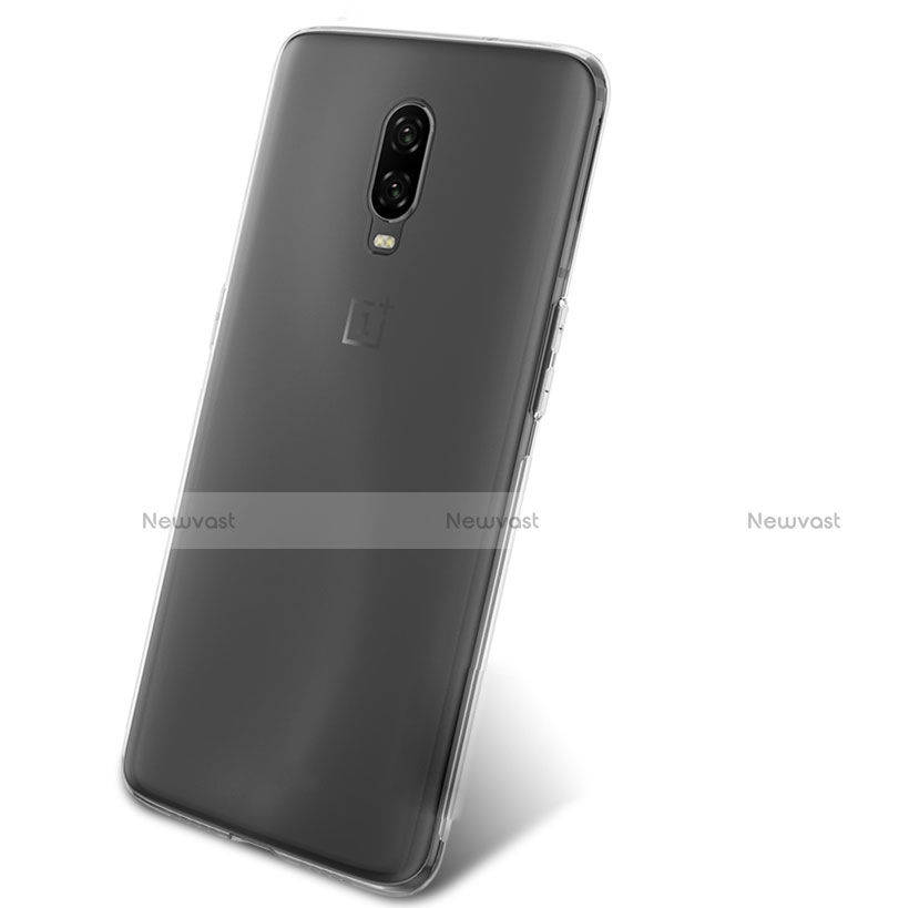 Ultra-thin Transparent TPU Soft Case Cover H02 for OnePlus 6T