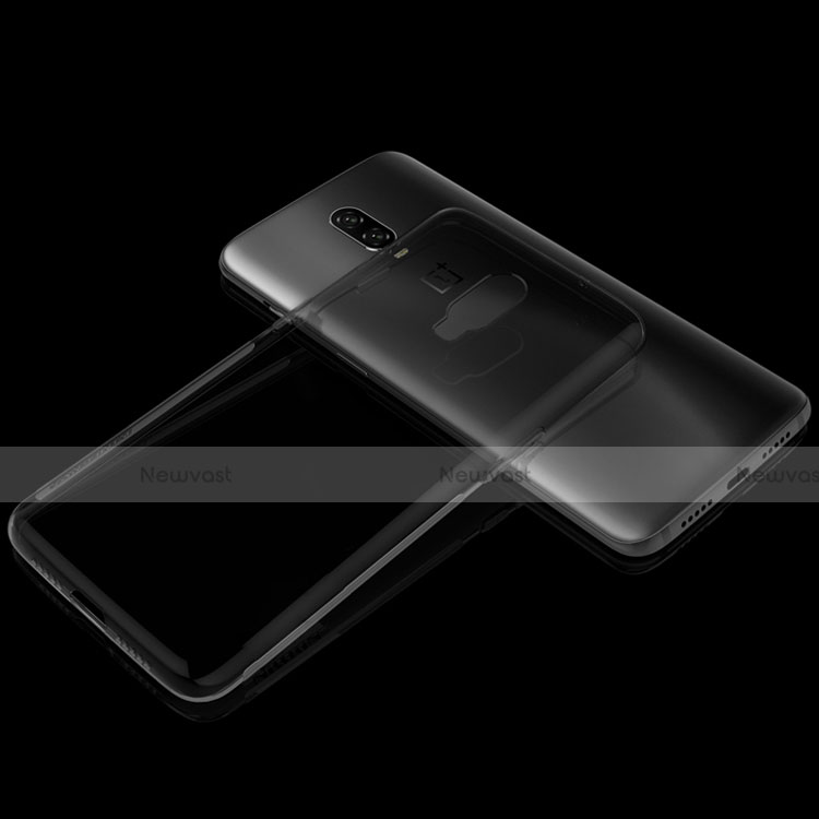 Ultra-thin Transparent TPU Soft Case Cover H02 for OnePlus 6T