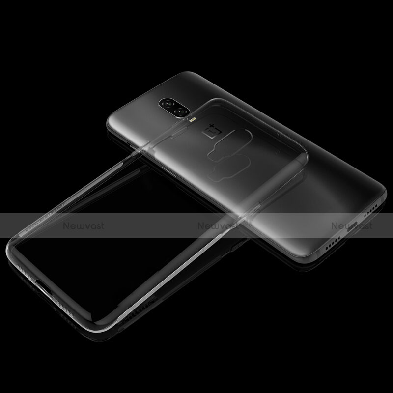 Ultra-thin Transparent TPU Soft Case Cover H02 for OnePlus 6T