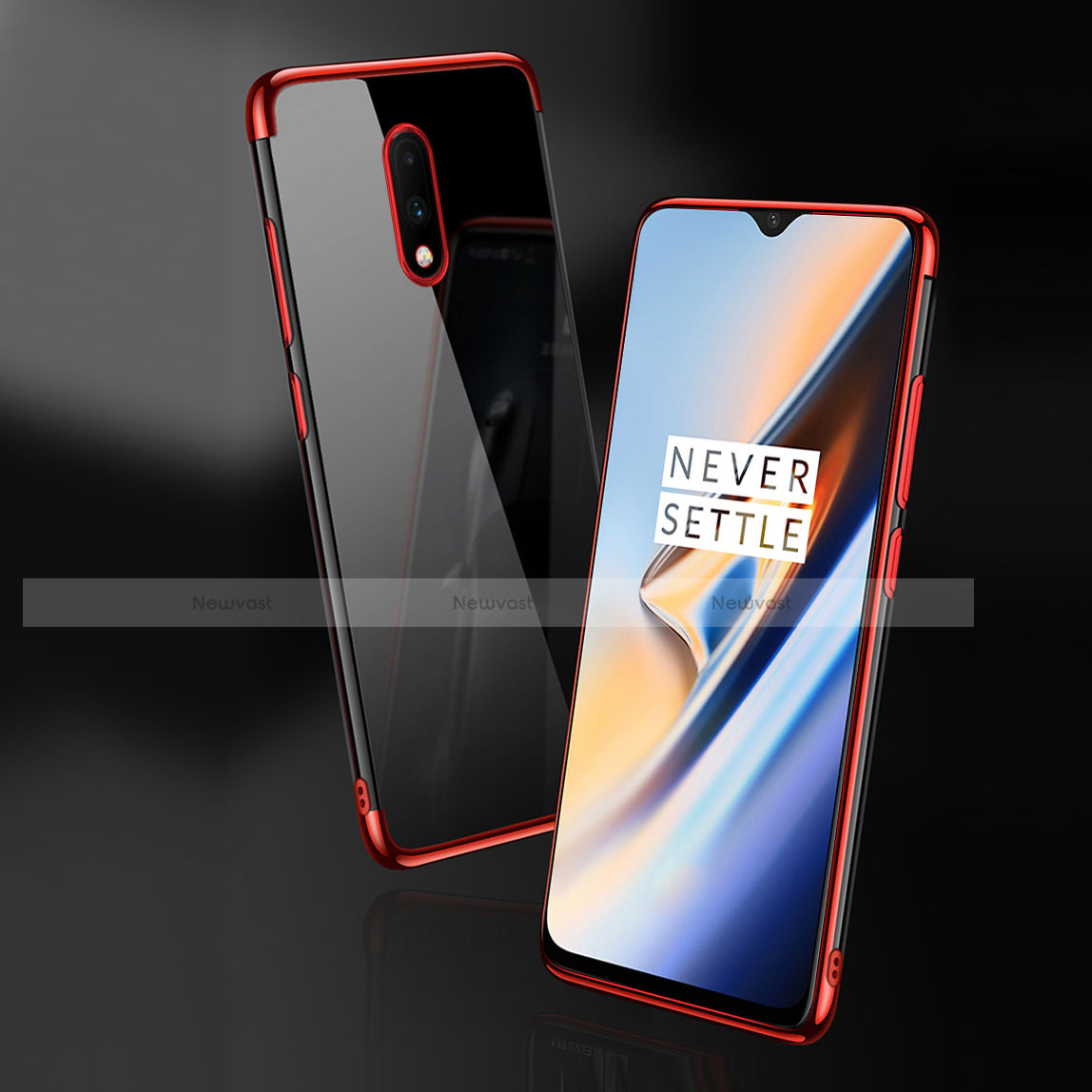 Ultra-thin Transparent TPU Soft Case Cover H02 for OnePlus 7