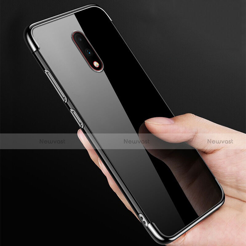 Ultra-thin Transparent TPU Soft Case Cover H02 for OnePlus 7