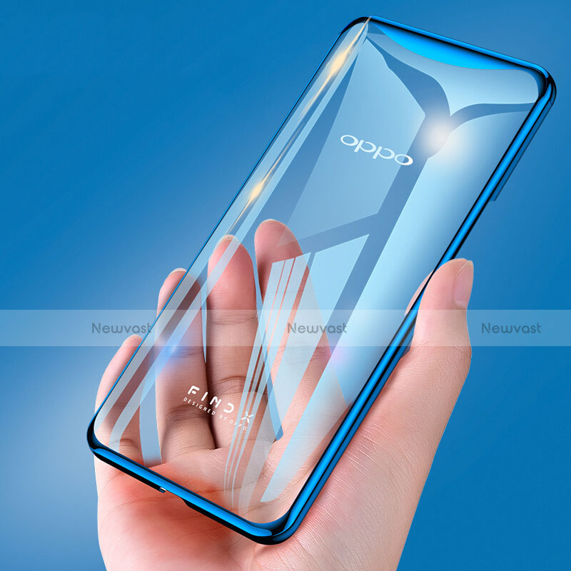Ultra-thin Transparent TPU Soft Case Cover H02 for Oppo Find X Super Flash Edition