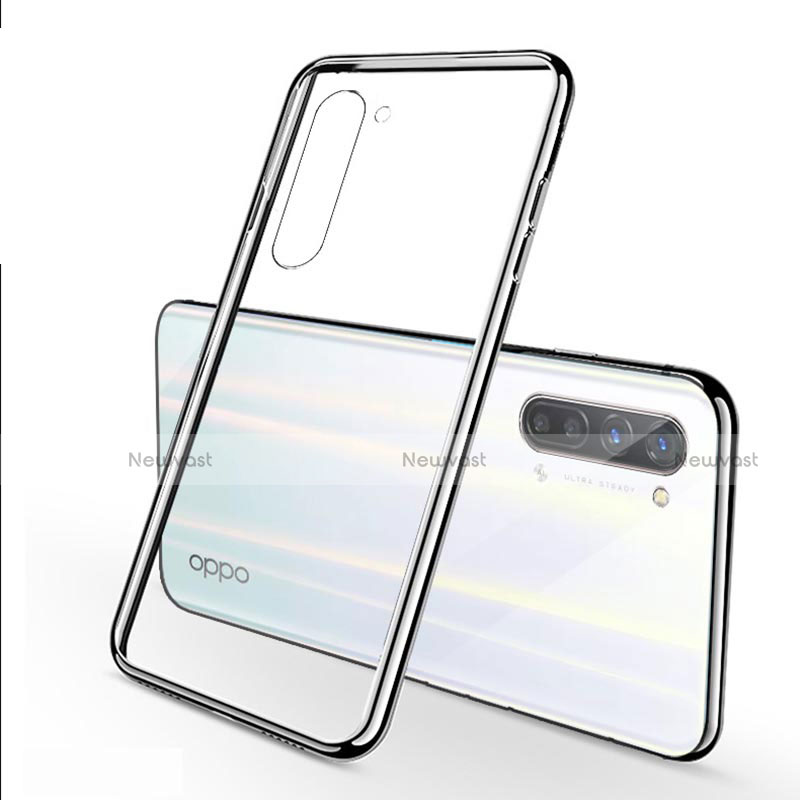 Ultra-thin Transparent TPU Soft Case Cover H02 for Oppo K7 5G