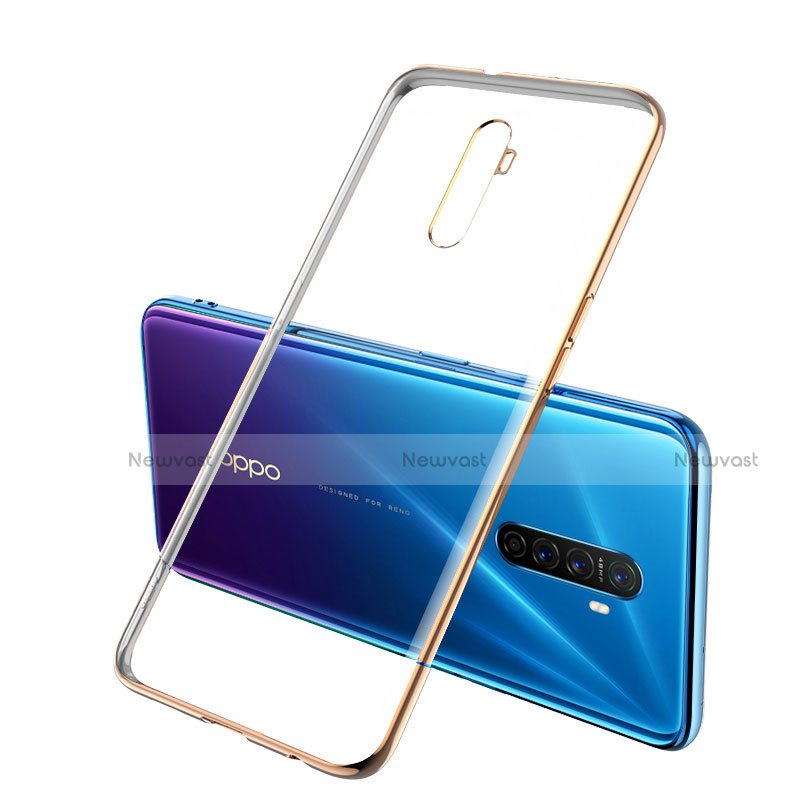 Ultra-thin Transparent TPU Soft Case Cover H02 for Oppo Reno Ace