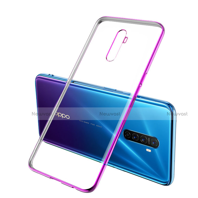 Ultra-thin Transparent TPU Soft Case Cover H02 for Oppo Reno Ace