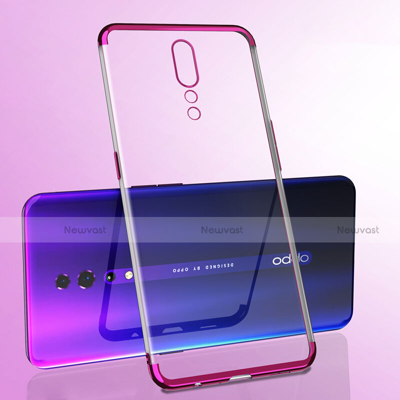 Ultra-thin Transparent TPU Soft Case Cover H02 for Oppo Reno Z