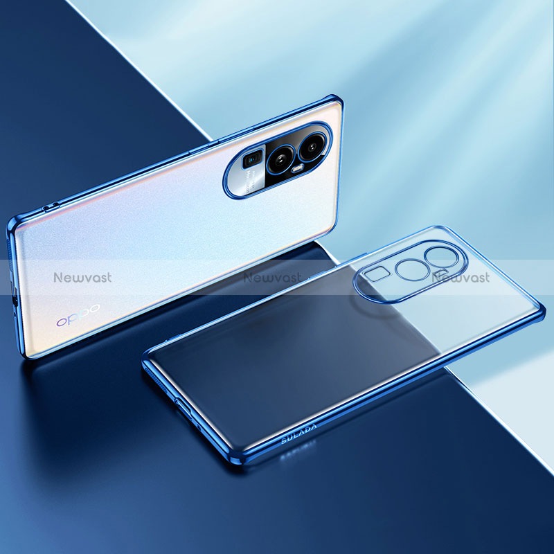 Ultra-thin Transparent TPU Soft Case Cover H02 for Oppo Reno10 Pro+ Plus 5G