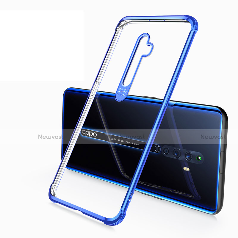 Ultra-thin Transparent TPU Soft Case Cover H02 for Oppo Reno2 Z