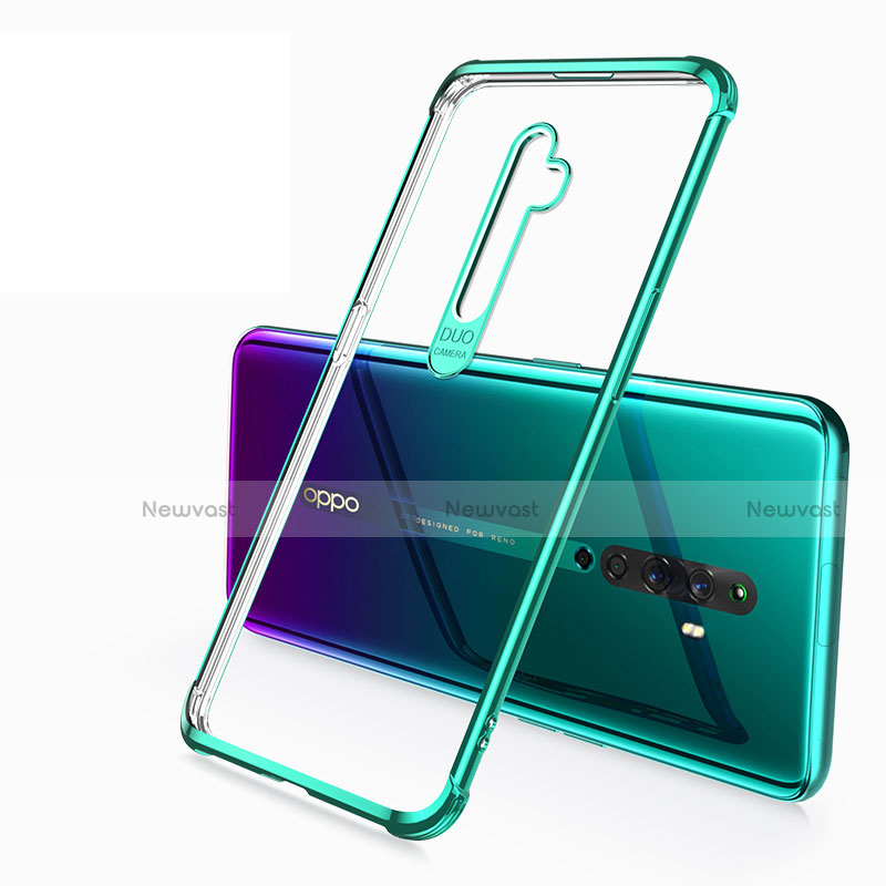 Ultra-thin Transparent TPU Soft Case Cover H02 for Oppo Reno2 Z