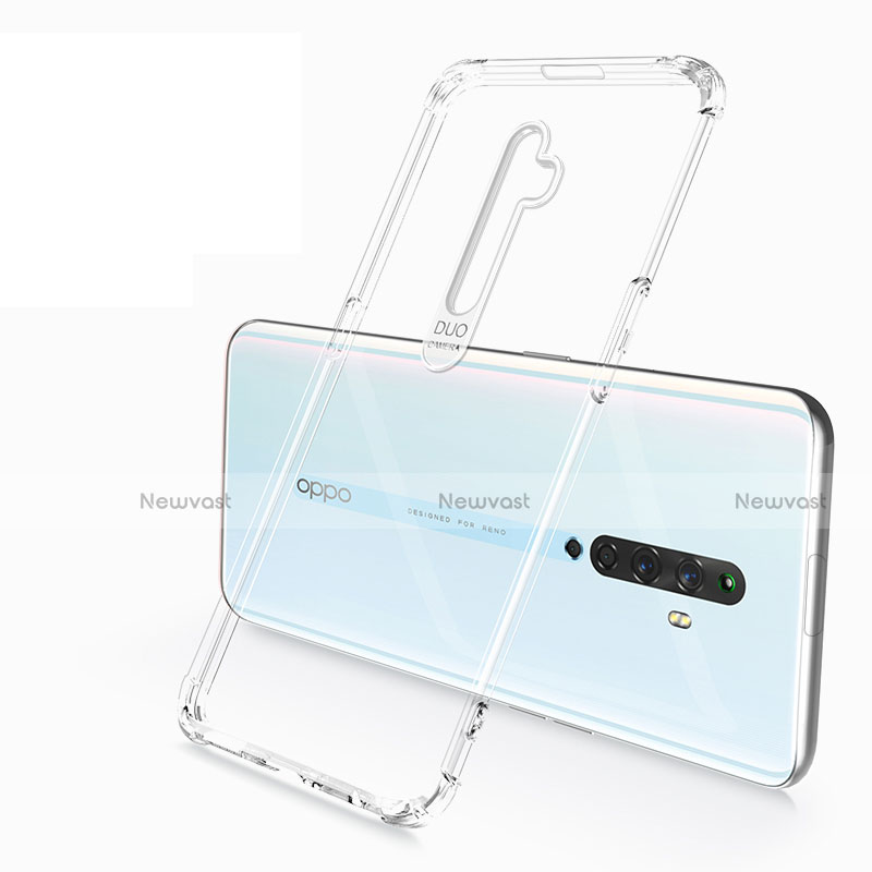 Ultra-thin Transparent TPU Soft Case Cover H02 for Oppo Reno2 Z