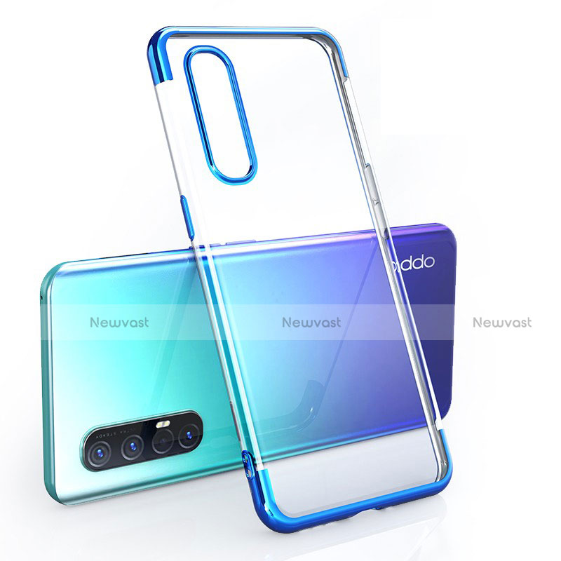 Ultra-thin Transparent TPU Soft Case Cover H02 for Oppo Reno3 Pro