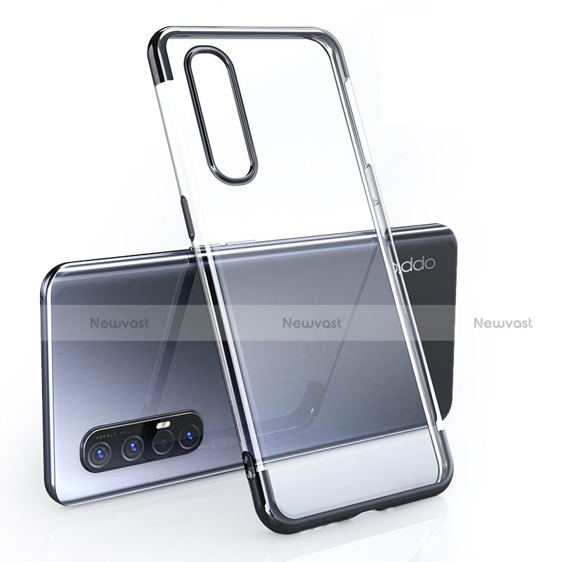 Ultra-thin Transparent TPU Soft Case Cover H02 for Oppo Reno3 Pro