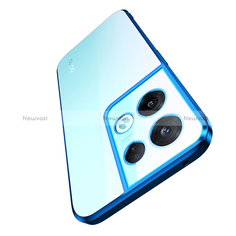 Ultra-thin Transparent TPU Soft Case Cover H02 for Oppo Reno8 Pro 5G