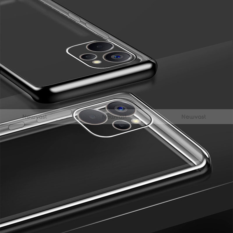 Ultra-thin Transparent TPU Soft Case Cover H02 for Realme 9i 5G