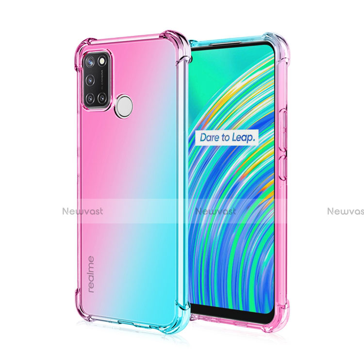 Ultra-thin Transparent TPU Soft Case Cover H02 for Realme C17