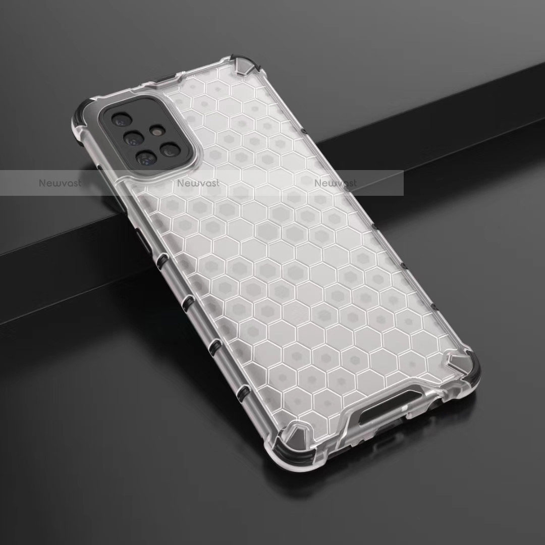 Ultra-thin Transparent TPU Soft Case Cover H02 for Samsung Galaxy A71 4G A715