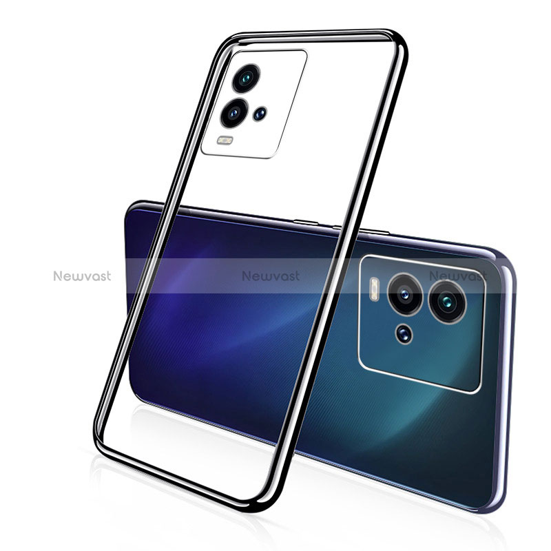 Ultra-thin Transparent TPU Soft Case Cover H02 for Vivo iQOO 9T 5G