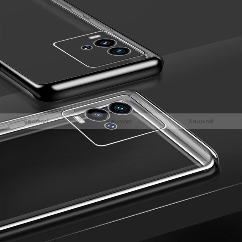 Ultra-thin Transparent TPU Soft Case Cover H02 for Vivo iQOO 9T 5G