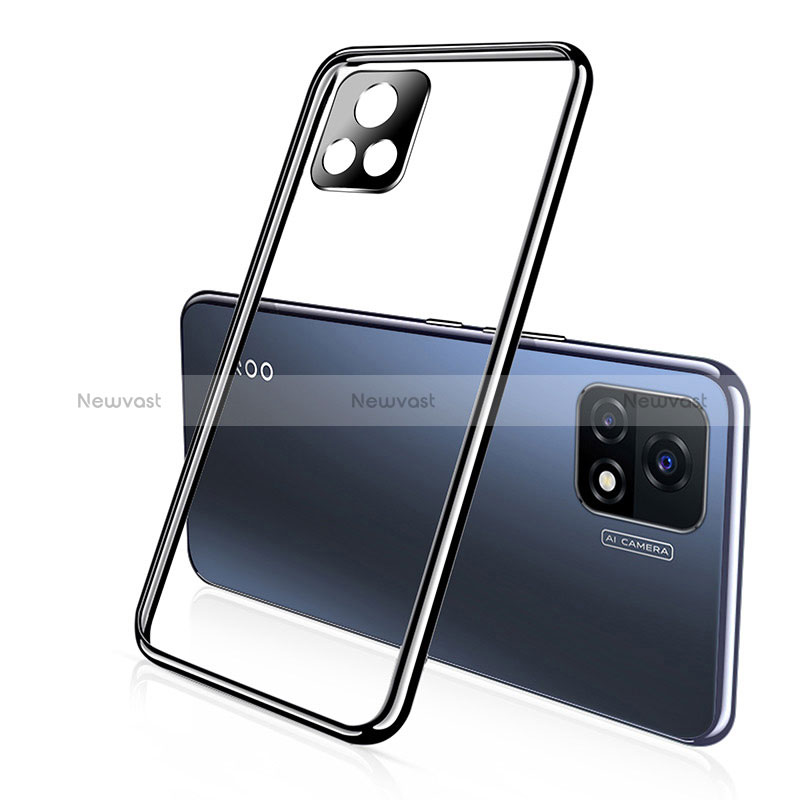 Ultra-thin Transparent TPU Soft Case Cover H02 for Vivo iQOO U3 5G