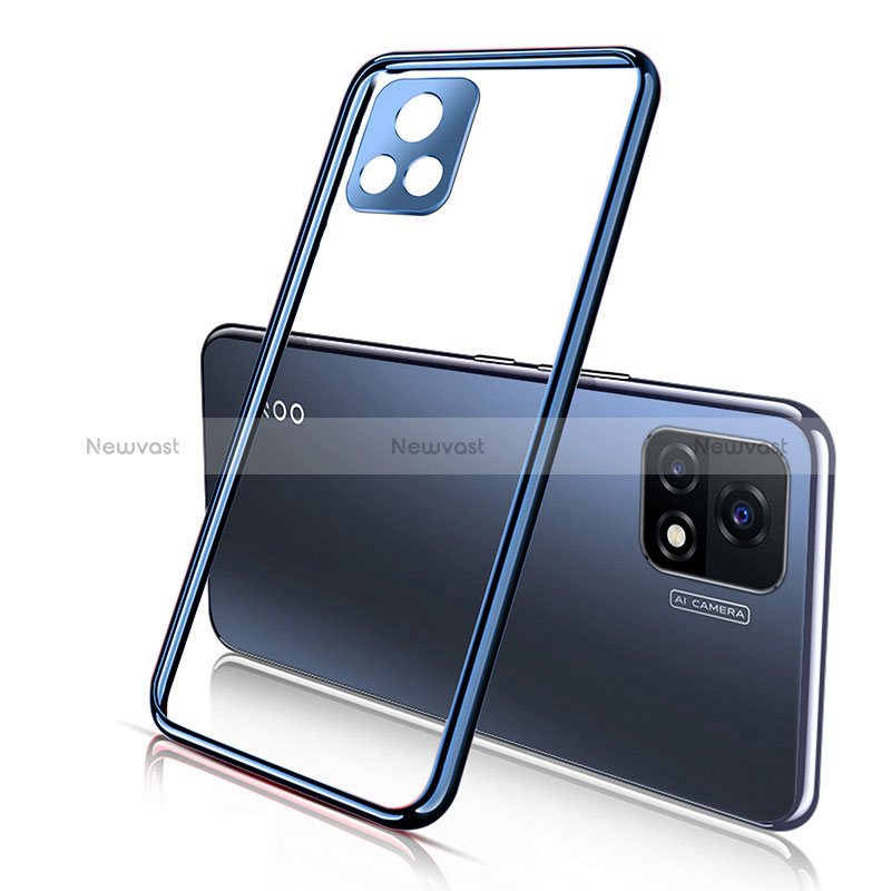 Ultra-thin Transparent TPU Soft Case Cover H02 for Vivo iQOO U3 5G