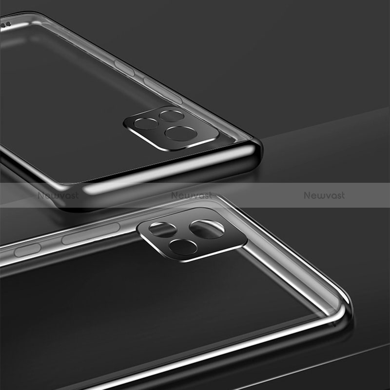 Ultra-thin Transparent TPU Soft Case Cover H02 for Vivo iQOO U3 5G