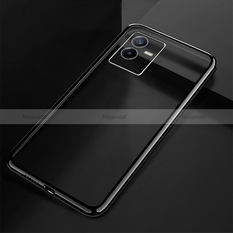 Ultra-thin Transparent TPU Soft Case Cover H02 for Vivo T2x 5G