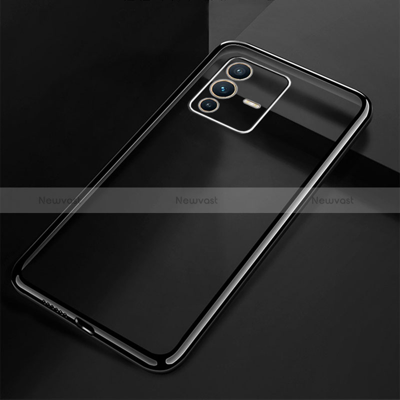 Ultra-thin Transparent TPU Soft Case Cover H02 for Vivo V23 5G