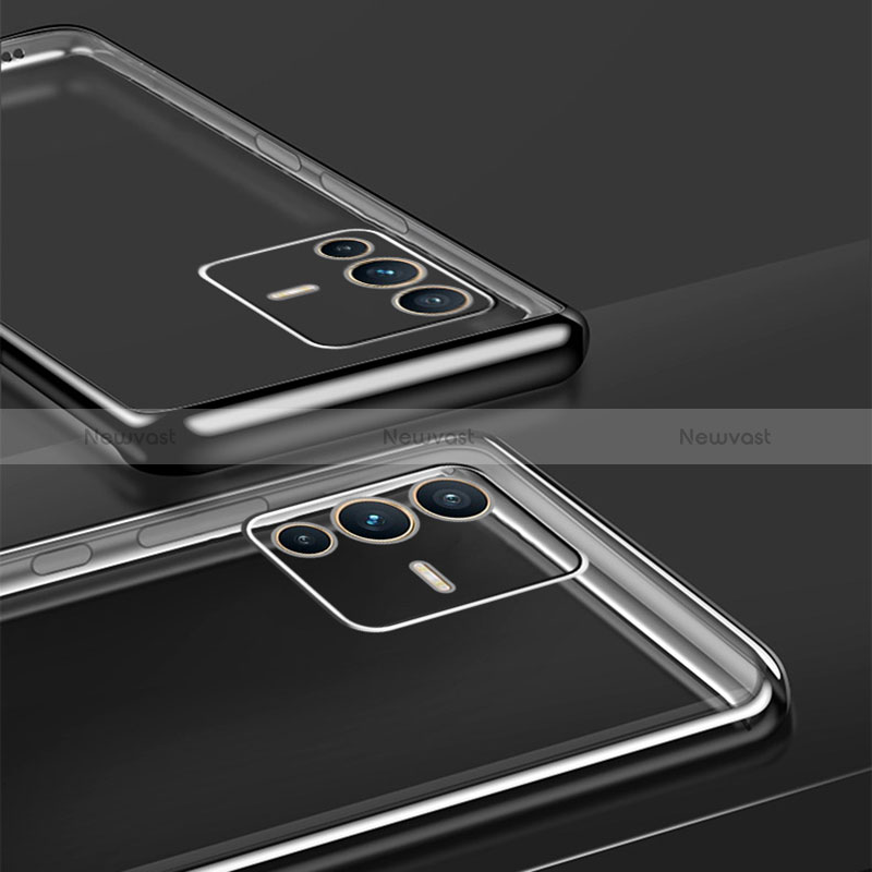 Ultra-thin Transparent TPU Soft Case Cover H02 for Vivo V23 Pro 5G