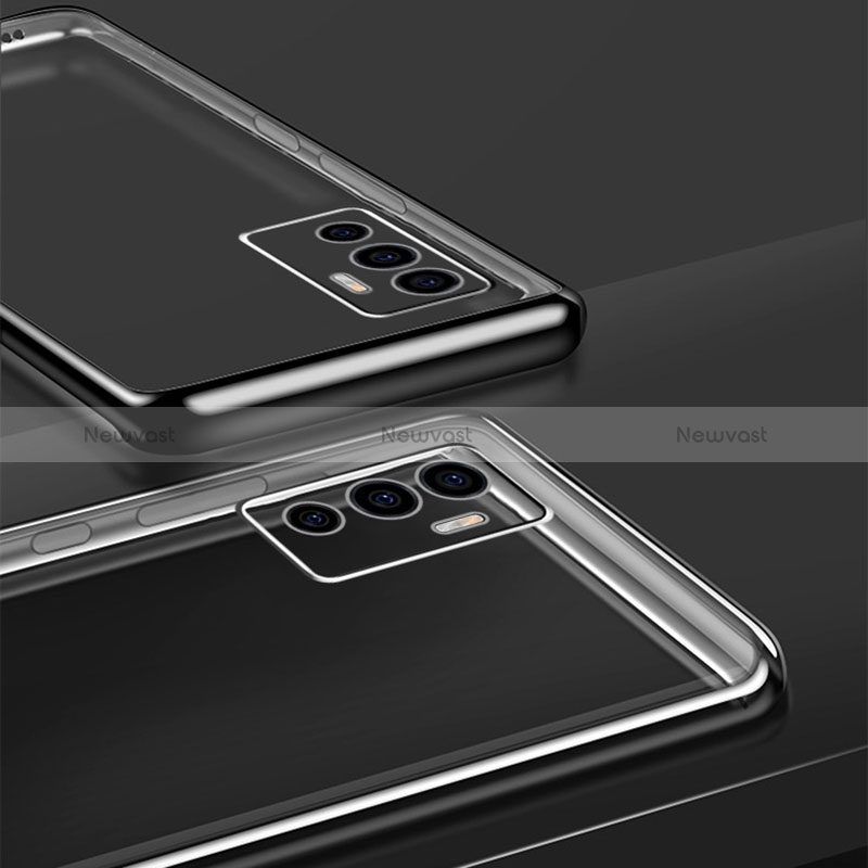 Ultra-thin Transparent TPU Soft Case Cover H02 for Vivo V23e