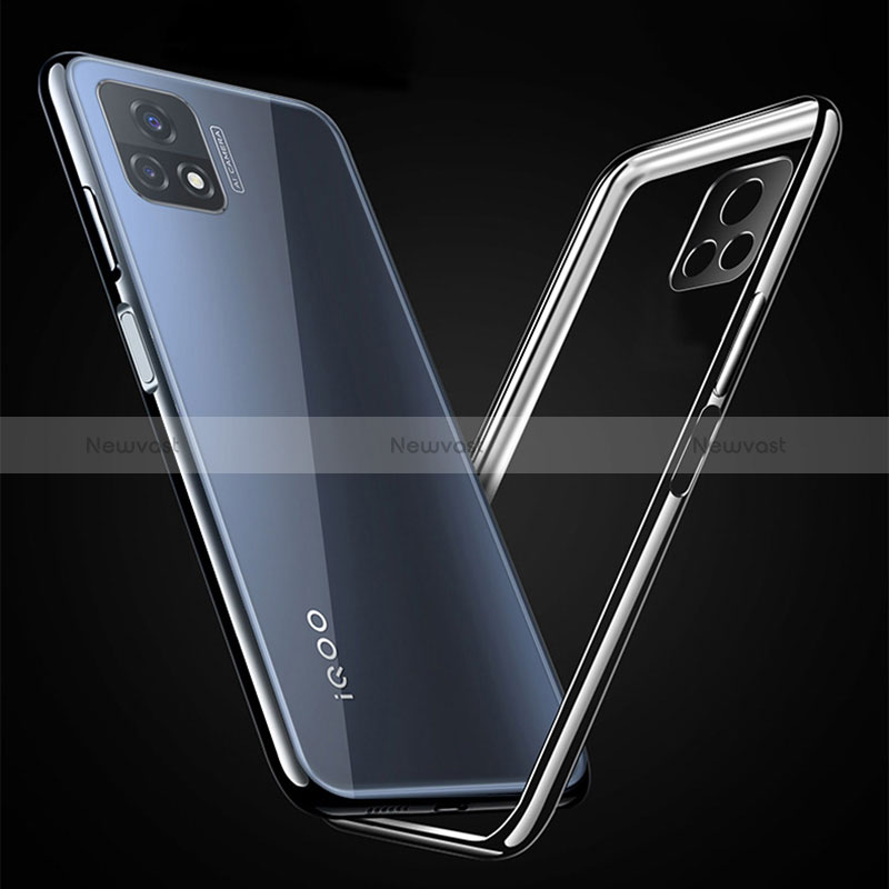 Ultra-thin Transparent TPU Soft Case Cover H02 for Vivo Y31s 5G