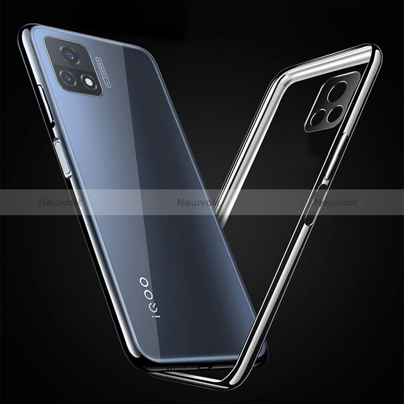 Ultra-thin Transparent TPU Soft Case Cover H02 for Vivo Y72 India