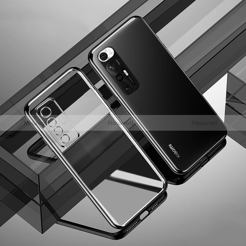 Ultra-thin Transparent TPU Soft Case Cover H02 for Xiaomi Mi 10S 5G