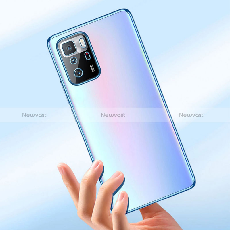 Ultra-thin Transparent TPU Soft Case Cover H02 for Xiaomi Poco X3 GT 5G