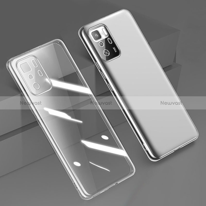 Ultra-thin Transparent TPU Soft Case Cover H02 for Xiaomi Poco X3 GT 5G Clear