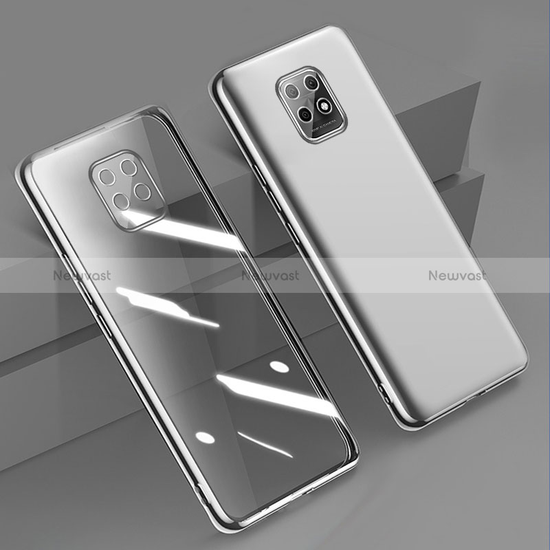 Ultra-thin Transparent TPU Soft Case Cover H02 for Xiaomi Redmi 10X Pro 5G