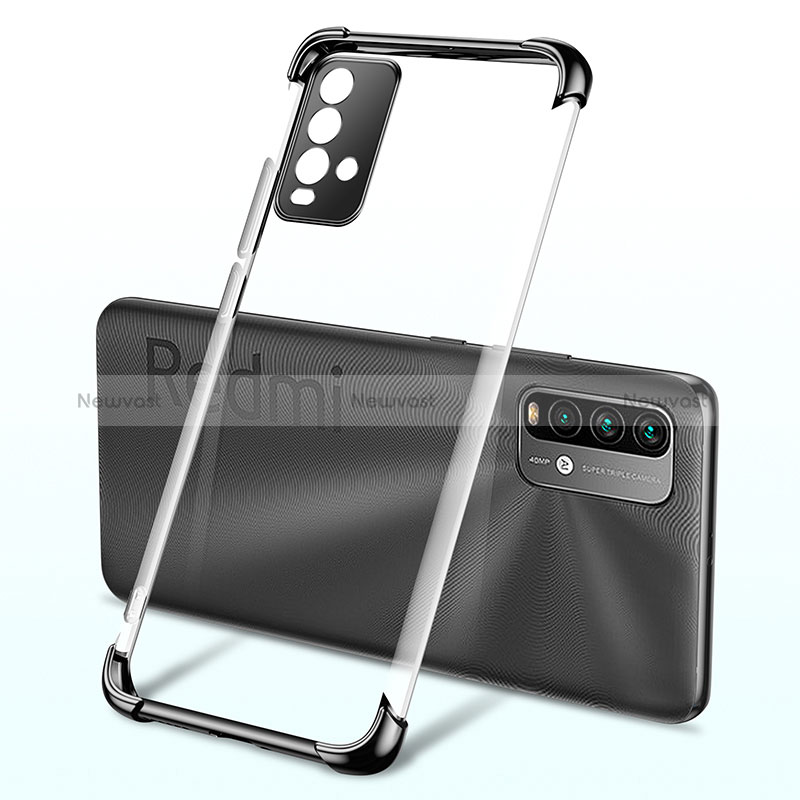 Ultra-thin Transparent TPU Soft Case Cover H02 for Xiaomi Redmi 9 Power