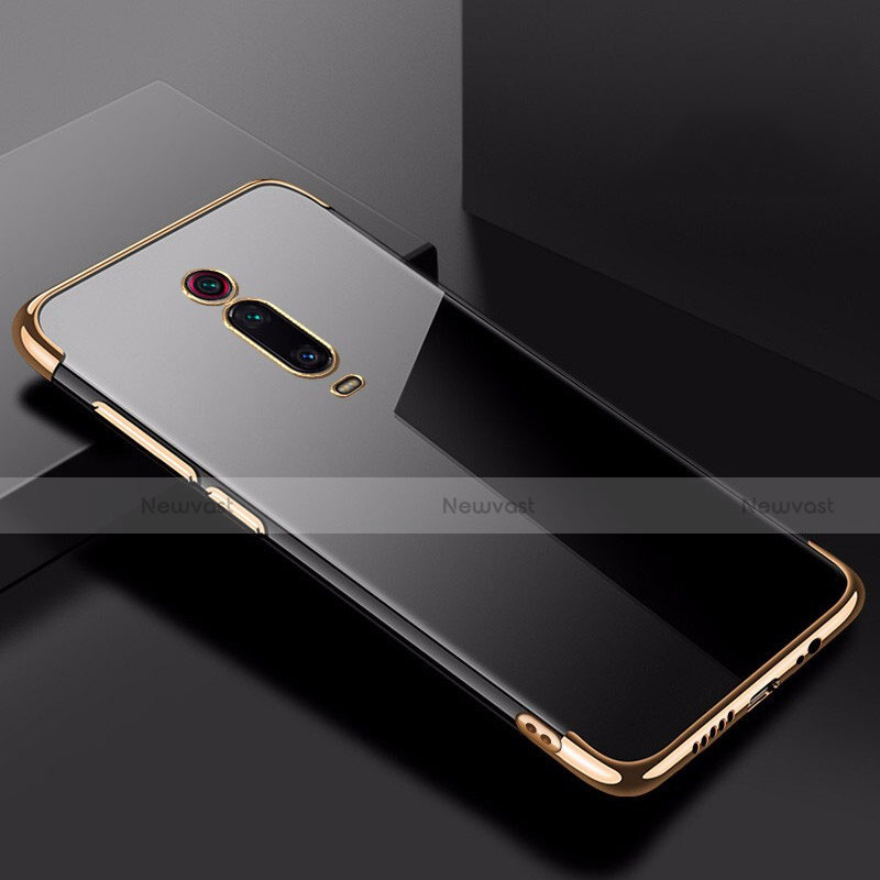 Ultra-thin Transparent TPU Soft Case Cover H02 for Xiaomi Redmi K20 Gold