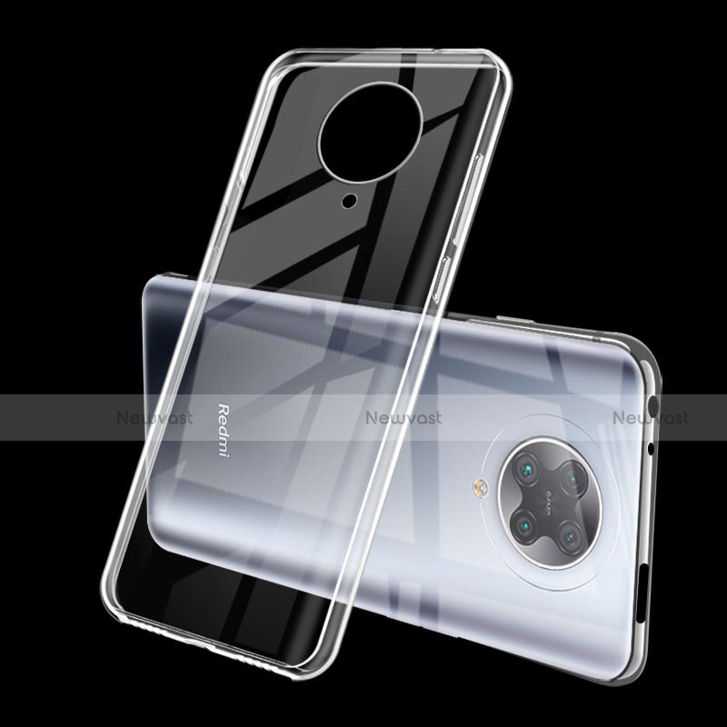 Ultra-thin Transparent TPU Soft Case Cover H02 for Xiaomi Redmi K30 Pro 5G Clear