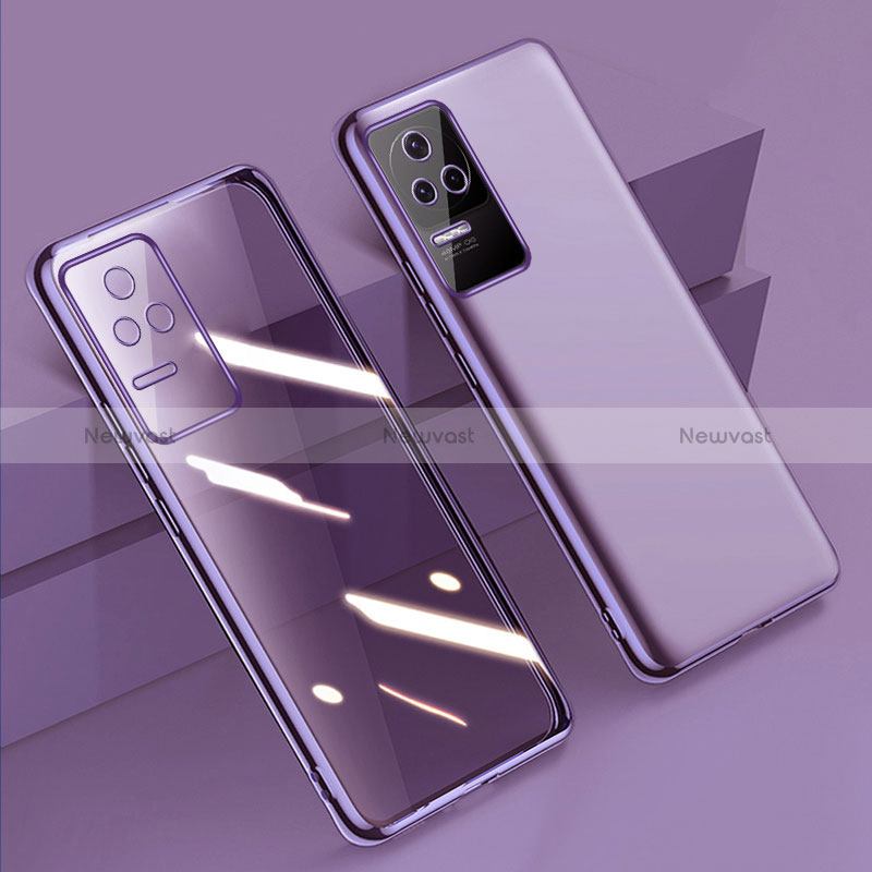 Ultra-thin Transparent TPU Soft Case Cover H02 for Xiaomi Redmi K50 Pro 5G