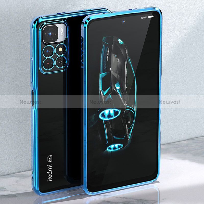 Ultra-thin Transparent TPU Soft Case Cover H02 for Xiaomi Redmi Note 11 5G