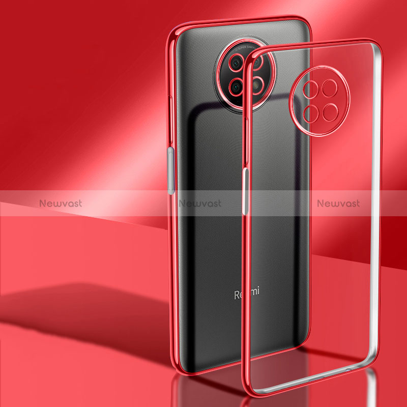 Ultra-thin Transparent TPU Soft Case Cover H02 for Xiaomi Redmi Note 9 5G