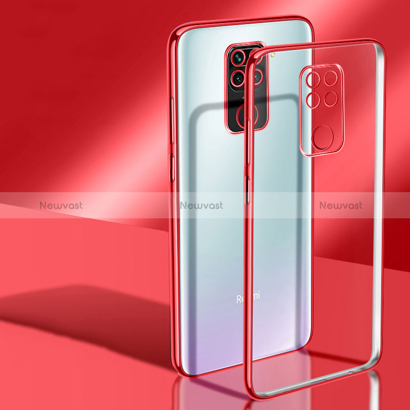 Ultra-thin Transparent TPU Soft Case Cover H02 for Xiaomi Redmi Note 9