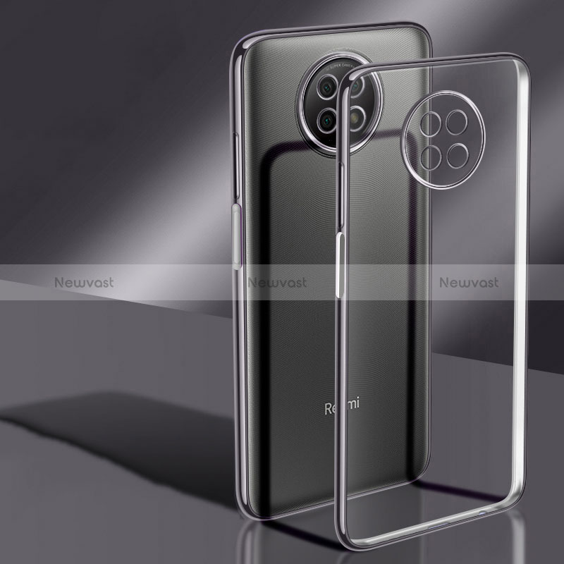 Ultra-thin Transparent TPU Soft Case Cover H02 for Xiaomi Redmi Note 9T 5G