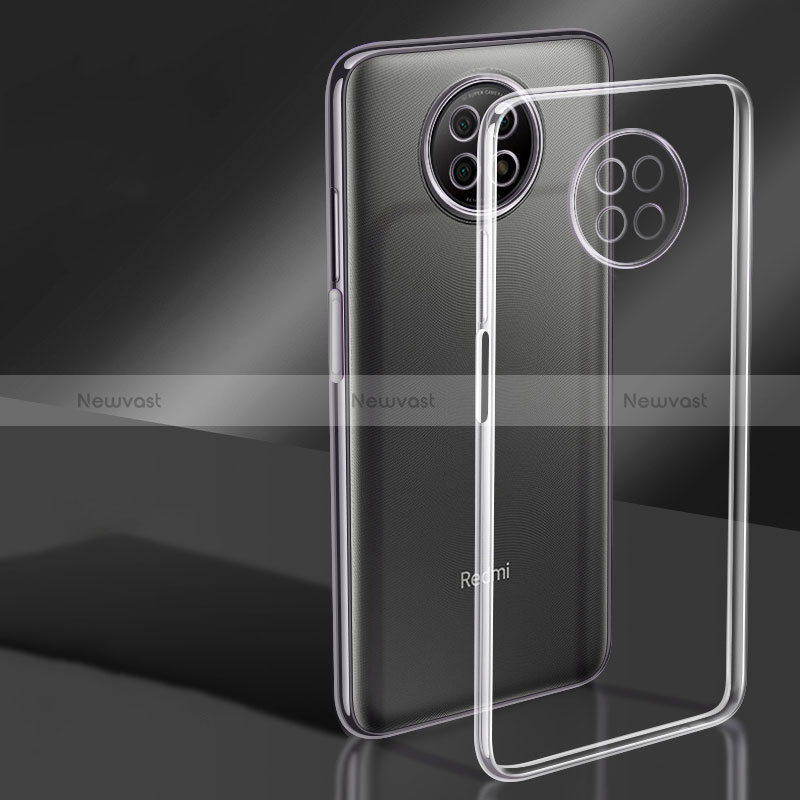Ultra-thin Transparent TPU Soft Case Cover H02 for Xiaomi Redmi Note 9T 5G Clear