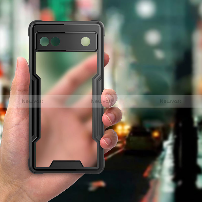 Ultra-thin Transparent TPU Soft Case Cover H03 for Google Pixel 6a 5G