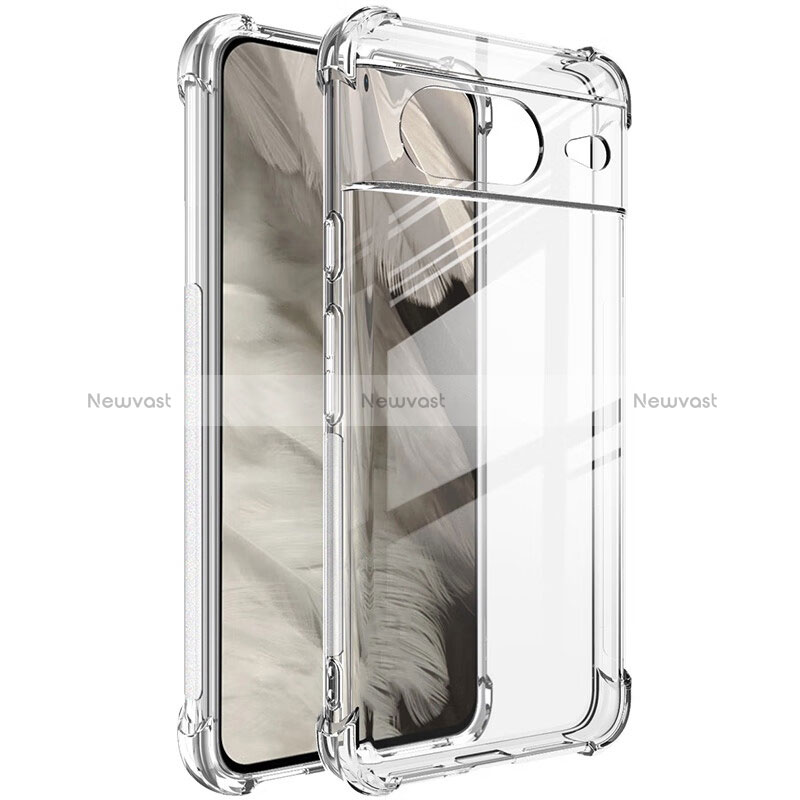Ultra-thin Transparent TPU Soft Case Cover H03 for Google Pixel 8 5G