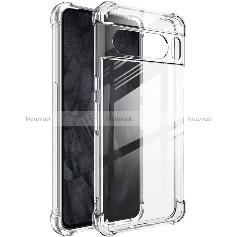 Ultra-thin Transparent TPU Soft Case Cover H03 for Google Pixel 8 Pro 5G