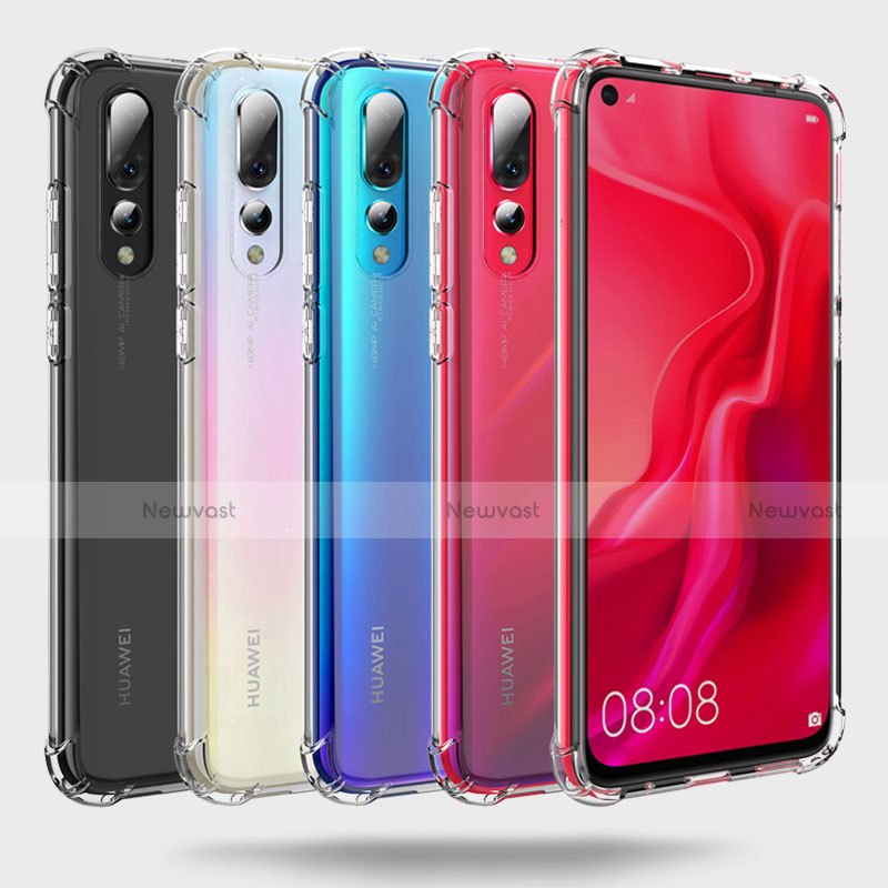 Ultra-thin Transparent TPU Soft Case Cover H03 for Huawei Nova 4